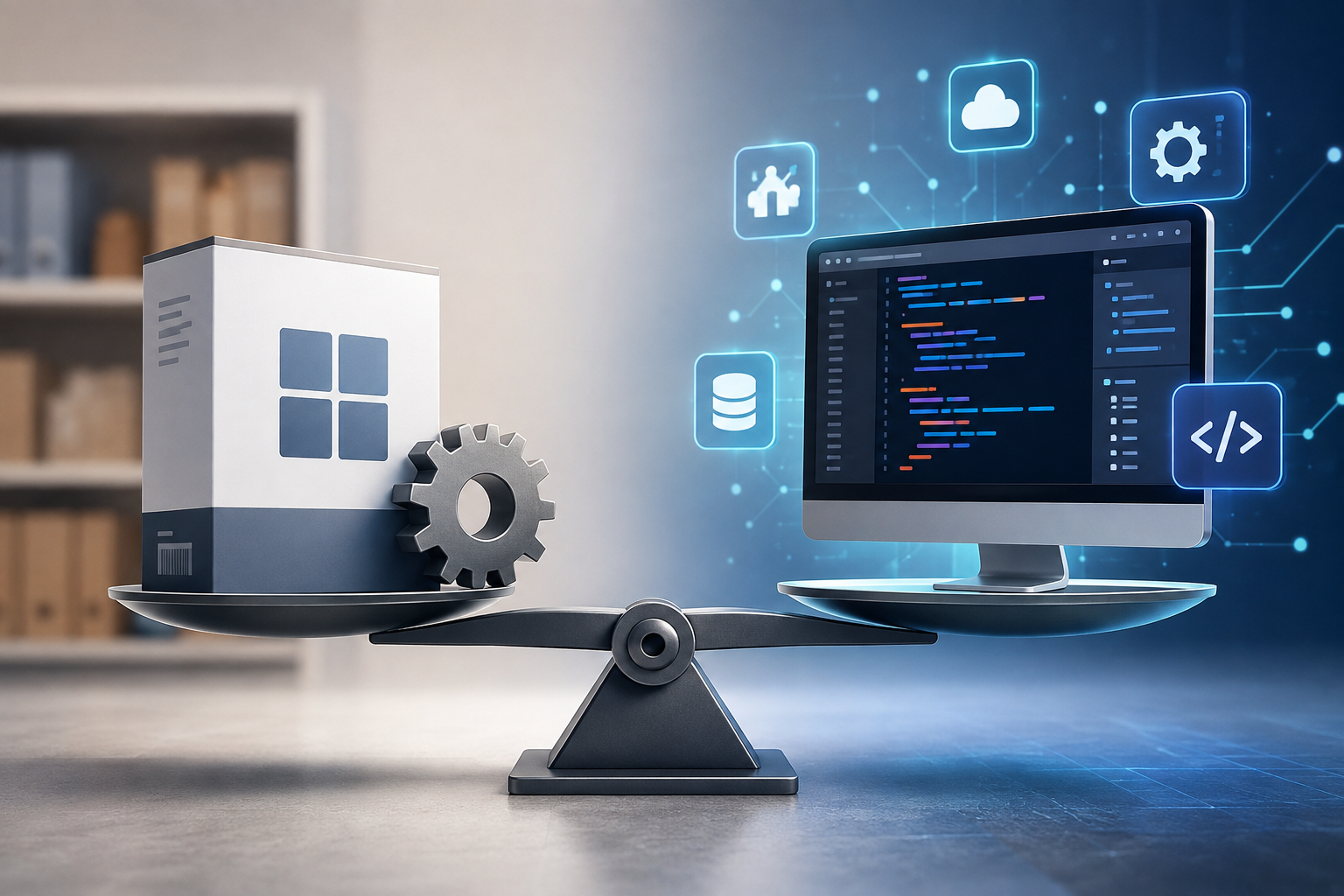 Custom Software vs Off-the-Shelf
